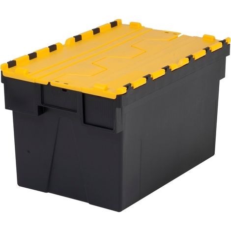 PROVOST - Bac navette gerbable et emboîtable Provost - 600 x 400 x 365 mm (1/5)