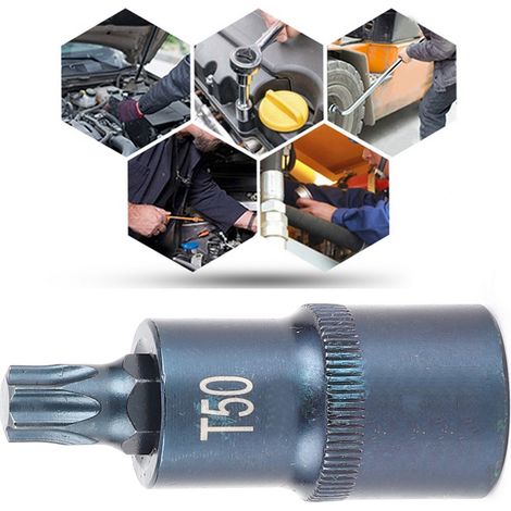 Clé à dégagement rapide en acier allié S2, embout de tournevis hexagonal en forme d'étoile (1/5)