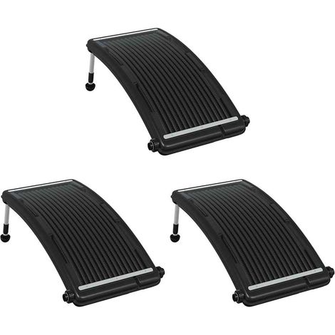 Maison Exclusive - Gebogene Solar-Heizpaneele für Pool 3 Stk. 110 (1/5)