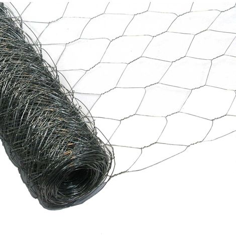 Rete Di Recinzione Zincata Tripla Torsione Maglia 51/7 H 200 Rotolo Ml.50 Polla (1/4)