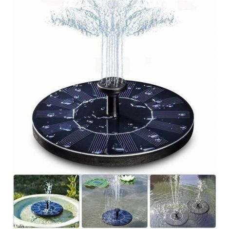 Fontaine solaire, pompe à eau solaire sans batterie ni centrale électrique (1/4)