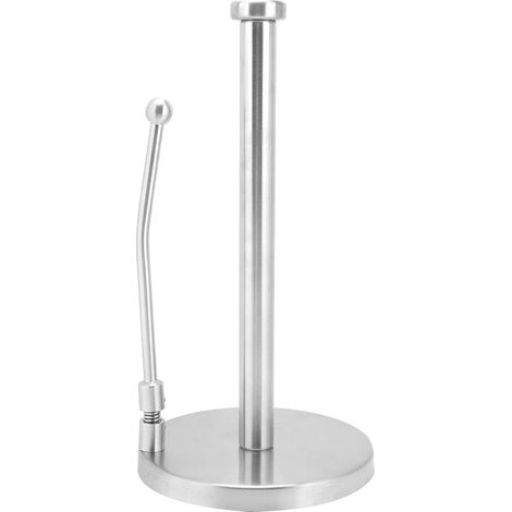 Porte-essuie-tout en acier inoxydable pour cuisine et salle de bain, support rouleau papier ménager (1/5)