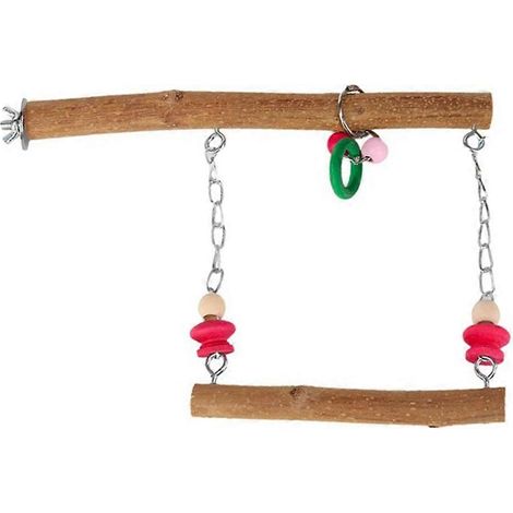 Papageienstange, Papageienständer, Papageienschaukel, Vogelspielzeug, Vogelschaukel, Vogelständer