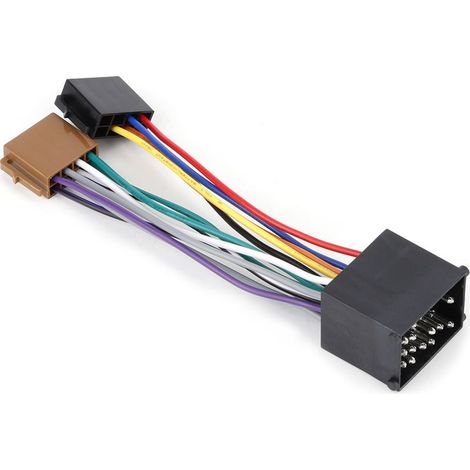 Câble adaptateur autoradio ISO avec câble remote pour E36 E46 E39 (1/5)