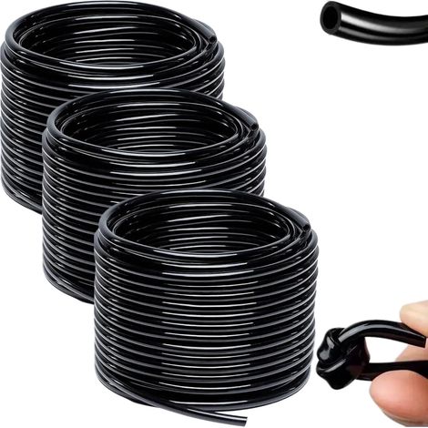 10m Tuyau D'arrosage Irrigation Goutte à Goutte 8/11mm Tuyau Jardin Arrosage PVC Tuyau Irrigation Systèmes D'arrosage pour la Maison Jardin Jardin Pelouse Paysage Patio Plantes Fleurs (3) (1/5)