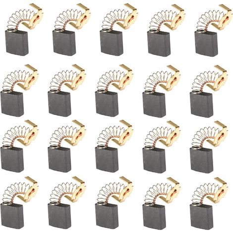 20PCS Electric Motor Carbon Brush Replacement Carbon Brushes 99044 999044 (7 17 18mm)
