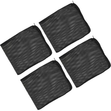Sac filtrant en maille pour aquarium, anneau en céramique, média filtrant au charbon actif, sac en maille M (1/5)