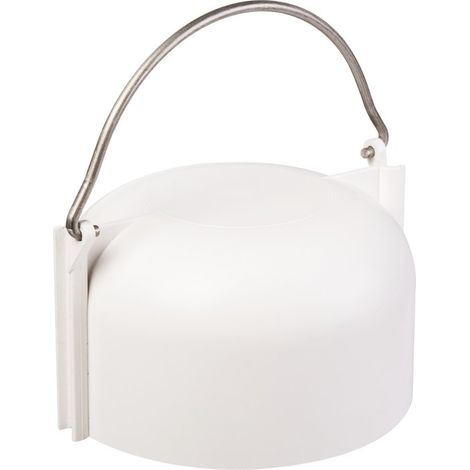 Plongeur siphon de sol 90mm – Acier inoxydable – Sortie verticale – Pour espaces confinés et chantiers humides – Purus