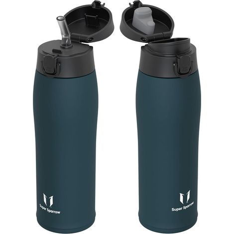 Trinkflasche Edelstahl Thermosflasche BPAfrei 750 ml M- Jade (1/5)