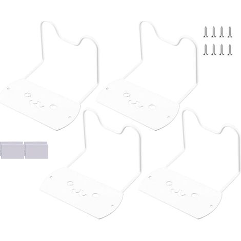 Générique Mattress Slide Stopper 4 Pièces Maintiens Literie AntiDérapants,Accessoire AntiDérapant pour Literie Blanc