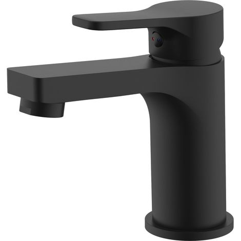 Primaster Waschtischarmatur Rhodos schwarz matt