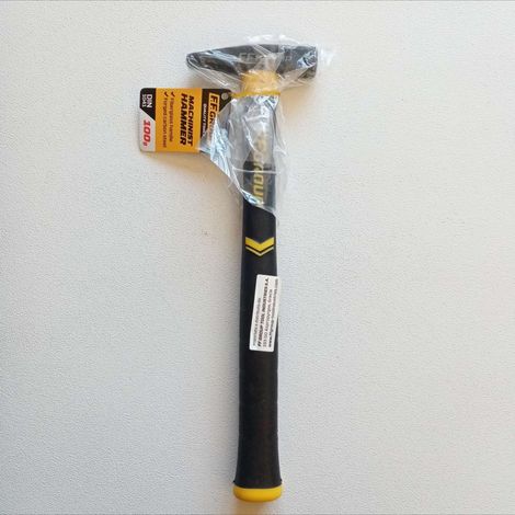 Ff group martello da 100gr per fabbro e meccanico manico fibra di vetro (1/5)