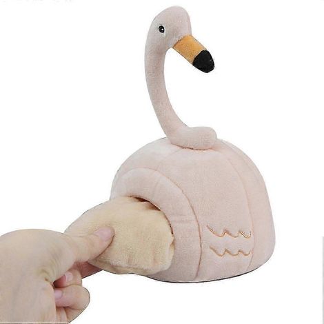 Nid douillet d'hiver pour hamster et petits animaux, lit chaud en forme de grotte, abri cosy pour rongeurs, accessoire de confort saisonnier. (1/5)