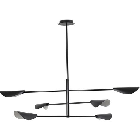 LIGGERA Lampe suspendue noire 20079 (1/5)