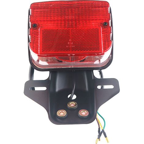 Convient aux motos Honda CG125 et Zhujiang ZJ125 pour hommes, ensemble de frein arrière et ensemble de feu arrière (1/5)