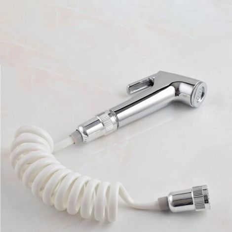 Douchette à main bidet pour wc suspendu pour salle de bains, facile à installer (1/4)