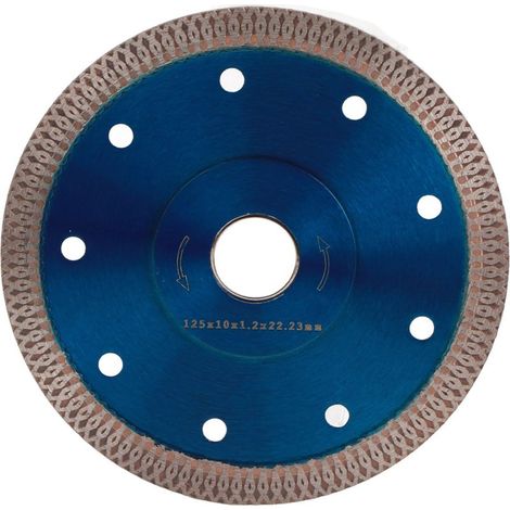Disque diamanté haute dureté coupe rapide précision céramique 125x22.23mm/4.9x0.9in (1/5)
