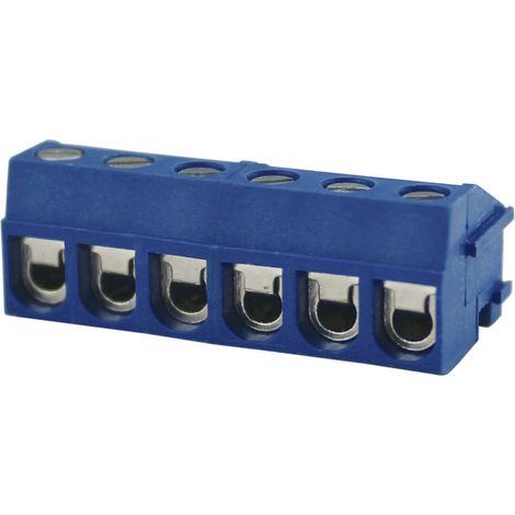 Bornier à vis Degson DG332K-5.0-02P-12-00AH-1 2 mm² Nombre de pôles 2 bleu 1 pc(s)