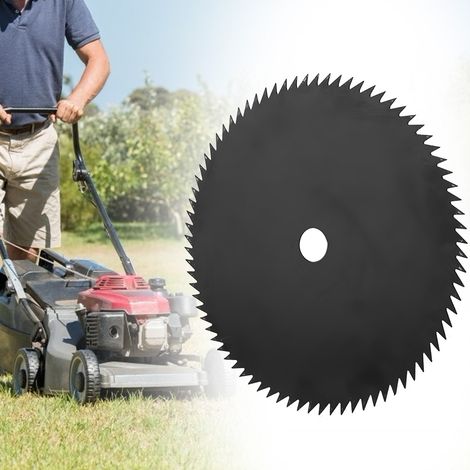 Lame de coupe en acier pour pelouse de 2 mm, tête de coupe-bordures, outils de jardin (80 dents) (1/5)