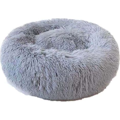 Chenil pour chien, chenil pour chat, chenil pour animaux de compagnie, chenil en peluche quatre saisons d'automne et d'hiver, chenil rond pour grands et petits chats (1/5)