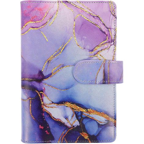 Set tragbarer Budgetordner/Geldorganisator für den täglichen Gebrauch-19X14X4CM-Purple (1/3)