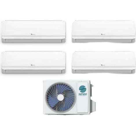 Sendo Climatizzatore Quadri Split Aris 9+9+9+9 con SFM-36OU4-AU2 R-32 Inverter Wi-Fi Classe A++