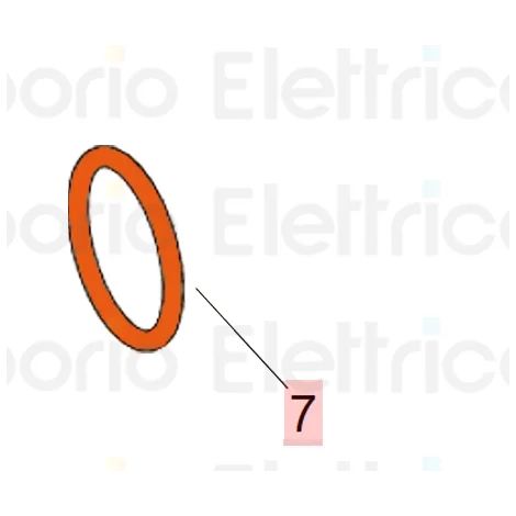 faac pièce détachée joint or 11,91x2,62 (115) 7090080025 (1/3)
