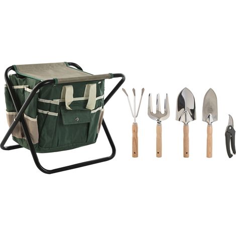 Utensilios Set 8 Aluminio 45X45X45 Con Taburete (1/5)