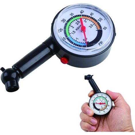 Reifendruckmesser, Reifendruckprüfer, hochpräziser digitaler Reifendruckmesser, tragbares Druckmessgerät, für professionelle Mechaniker, für Pkw und Lkw, Kunststoff (1/5)