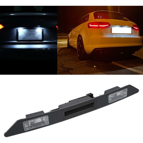 Phare de Plaque d'Immatriculation pour Audi A3 RS3 8P 2003-2013, Pièce Remplacement 8P48275743FZ (1/5)