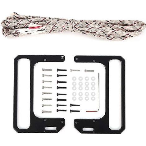 Poignée latérale en alliage d'aluminium pour étui de protection radio Xiegu X6100 (1/5)
