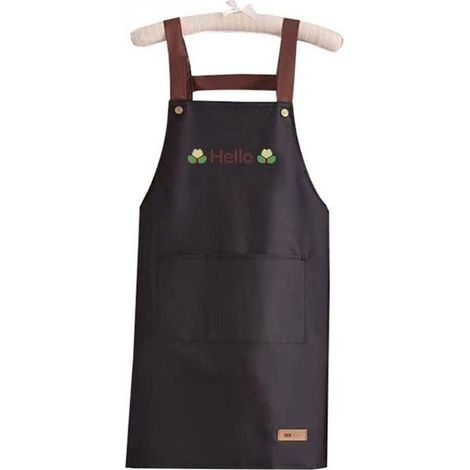 Tablier sans Manches Imperméable et Anti-graisse - Protection et Confort en Cuisine (1/4)
