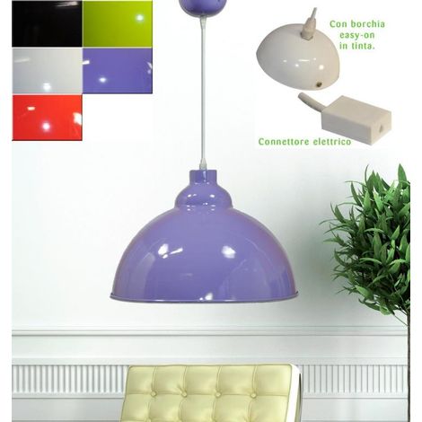Lampadario Lampada a Soffitto in Metallo Moderno Lala Vari Colori (1/2)