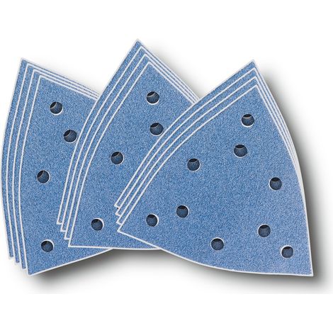 Fein MultiMaster 12tlg. Schleifblatt-Set Zirkon gelocht - 35222952110 (1/2)