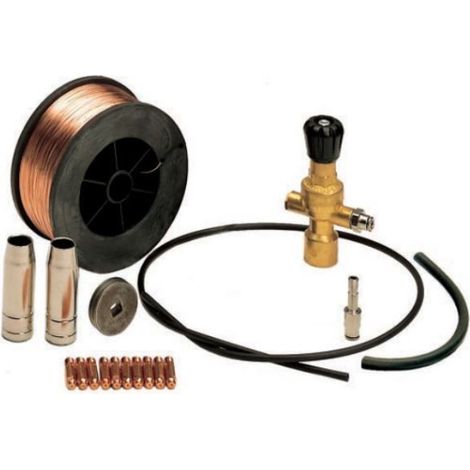 Kit de conexión para tubo de gas no recargable