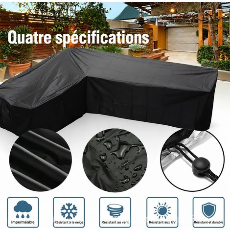 Housse de protection rectangulaire pour meuble de jardin 155 × 95 × 68 cm en tissu Oxford 210D 155 95 68cm 30 × 25 × 5 cm 200 g – Livraison gratuite (1/5)