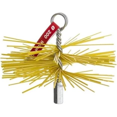 Brosse de nettoyage cheminée sit v40hv38e8003 200 mm ergonomique
