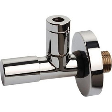 Raminex robinet d'arrêt d'angle Linea 1/2 bu x10mm à olive chrome (1/2)