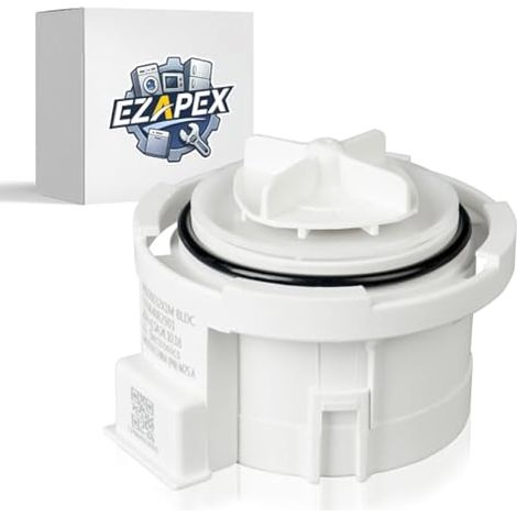 EAU64082901 Pompe de vidange pour machine à laver LG compatible avec WKEX200HBA WM3400CW 1811568 AH257772 EA257772 EAU64082902 EAU63743803 EAU63743805 (1/5)