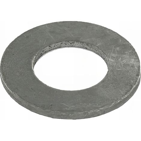 100 Rondelles plates MU Acier Brut - épaisseur 3 mm - Diamètre 22 mm