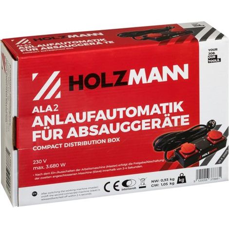 Holzmann ALA2 230V Anlaufautomatik für Absaugung