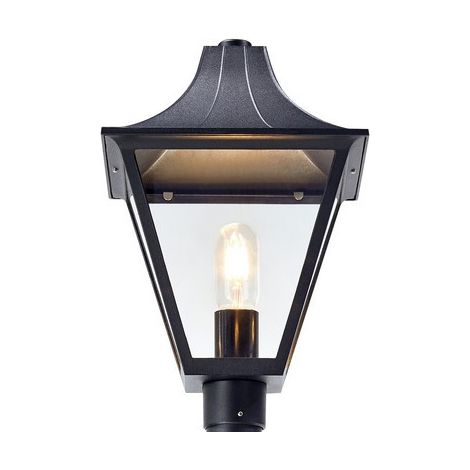 Markslojd dandy - lampadaire exterieur 1 lumiere noir ip44 e27 (1/2)