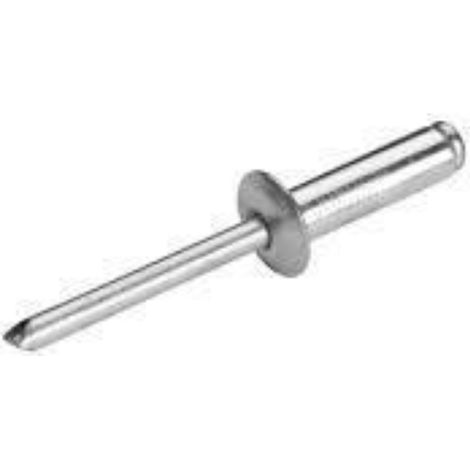 ALUMINIUMNIETTEN 2,4X8MM PACKUNG. 50 STUCK (2,4 x 8 mm) TOLSEN