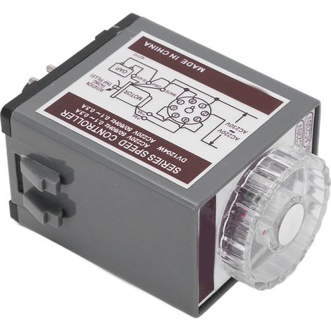Contrôleur de vitesse pour moteur à courant alternatif DV1204W, interrupteur de régulation de vitesse pour moteurs à courant alternatif destinés aux équipements de convoyage et à l'industrie des ascen (1/5)