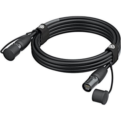Neutrik NKE5E-E1E1-M0005 RJ45 Netzwerkkabel, Patchkabel   0.5 m Schwarz  1 St.