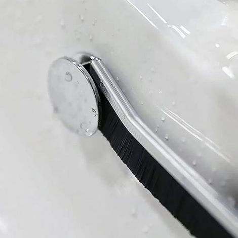 2 Pièces Brosse Nettoyage Multifonction - Pour Toilette, Joint Carrelage, Salle de Bain, Rainure Fenêtre, Cuisine - P BROSSE A MAIN (1/5)
