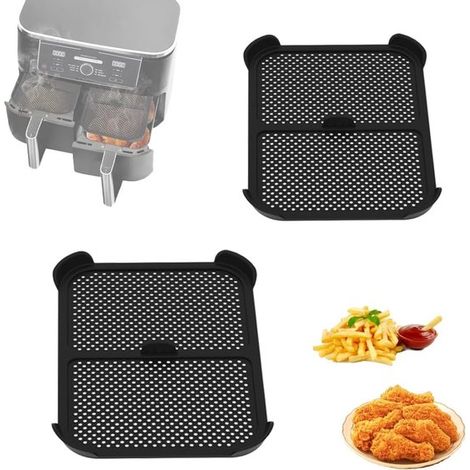 Set di paraspruzzi per friggitrici ad aria compatibili con Ninja AF400EU e AF451EU. Accessori per friggitrici ad aria: paraspruzzi efficaci e riutilizzabili. (1/5)