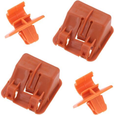 AHLSEN Lot de 2 supports de capot, clip de fixation, pour S-koda Fabia Octavia MK2 2004-2013 1U0823570A, cadre de serrage, clip de boucle (1/5)