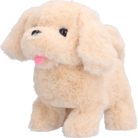 Chien interactif électronique en peluche douce, simulation de marche pour enfants3 (1/5)