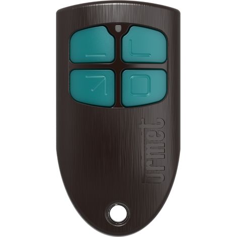 Urmet MEMOBIP4B Mando a distancia para sistemas de apertura - Frecuencia 868MHz - 4 botones - Negro